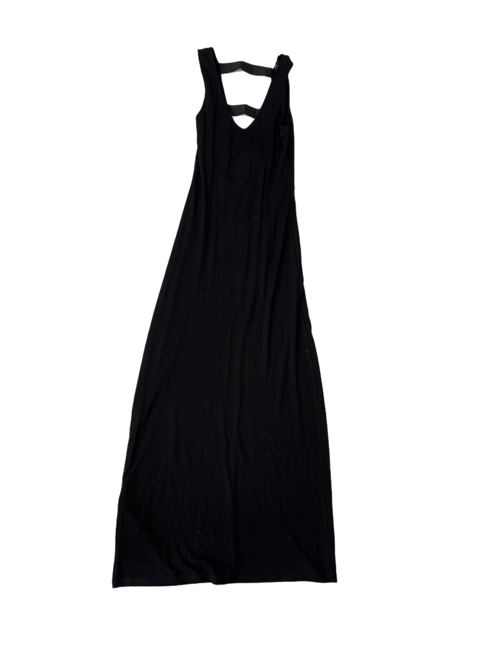 ASOS Black Maxi Dress with Cutout Back